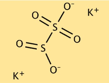 Metabisolfito di potassio