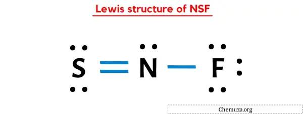 NSF Lewis-structuur
