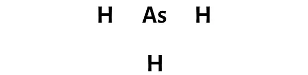 الخطوة 1 من AsH3