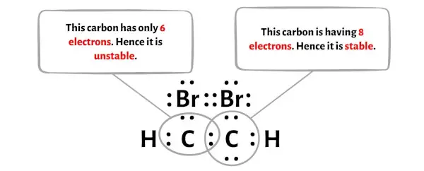 C2H2Br2 ステップ 5