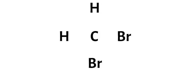 CH2Br2 étape 1