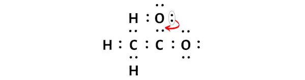 CH3COO-الخطوة 5