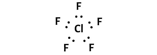 ClF5 ステップ 2