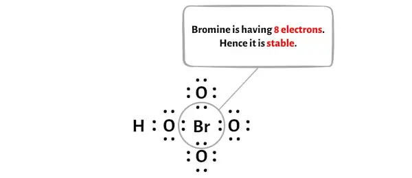 HBrO4 الخطوة 4