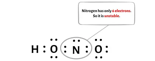 HNO2 langkah 5