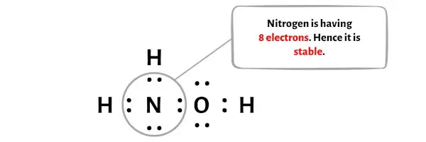 NH2OH étape 5