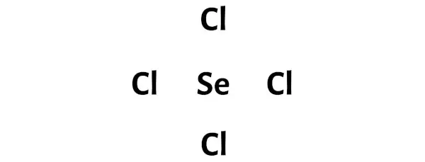 SeCl4 langkah 1