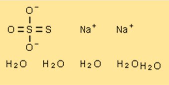 Thiosulfate de sodium pentahydraté