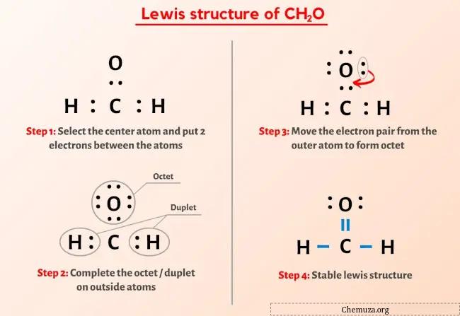 Structure CH2O Lewis