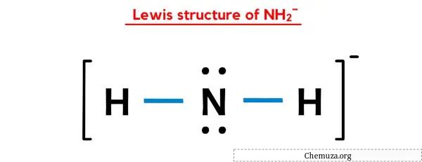 Estrutura de Lewis do NH2-