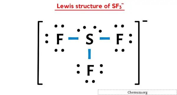 Struktur Lewis SF3-