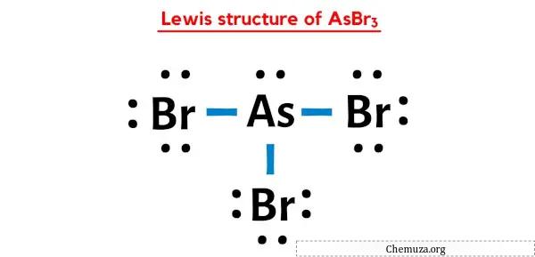 structure de Lewis de AsBr3