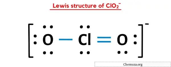 Structure de Lewis du ClO2-