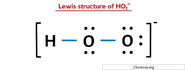 Struttura di Lewis di HO2-