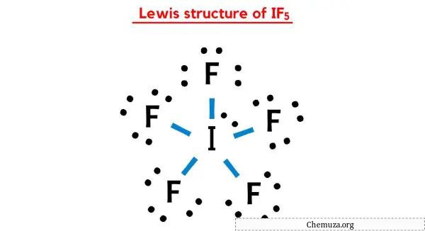 IF5的路易斯结构