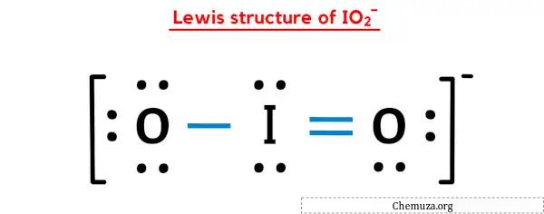 Struttura di Lewis di IO2-