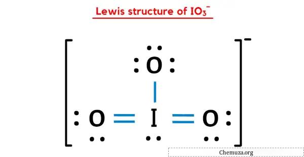 Struttura di Lewis di IO3-