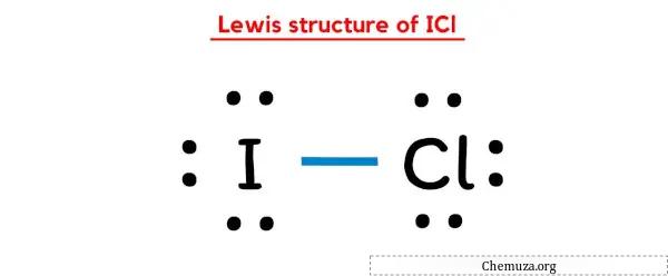 Structure de Lewis de ICl