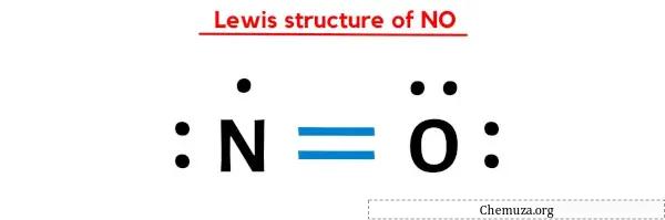 Estrutura de Lewis do NO