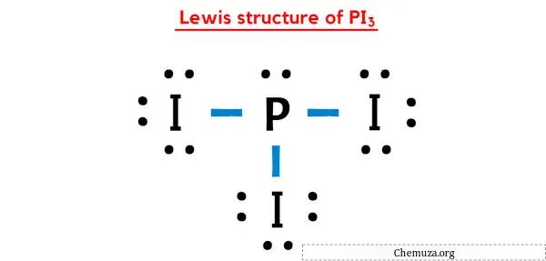 Lewis-Struktur von PI3