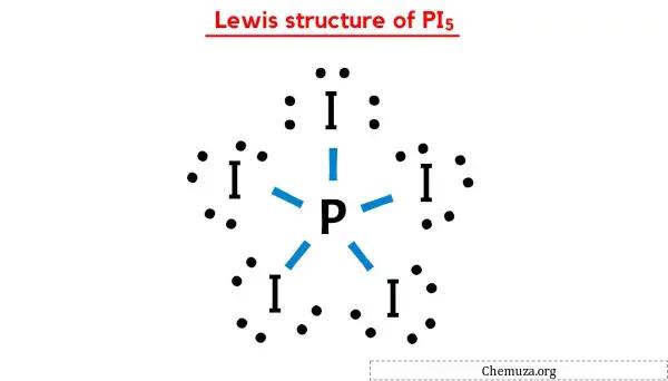 structure de Lewis de PI5