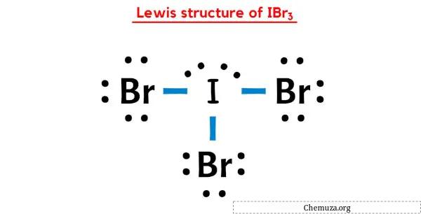 IBr3的路易斯结构