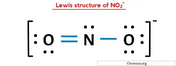 Struttura di Lewis di NO2-