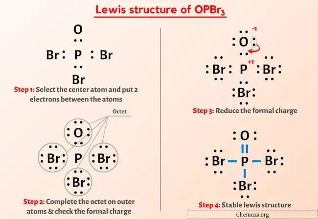 Structure de Lewis OPBr3