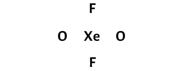 XeO2F2 步骤 1